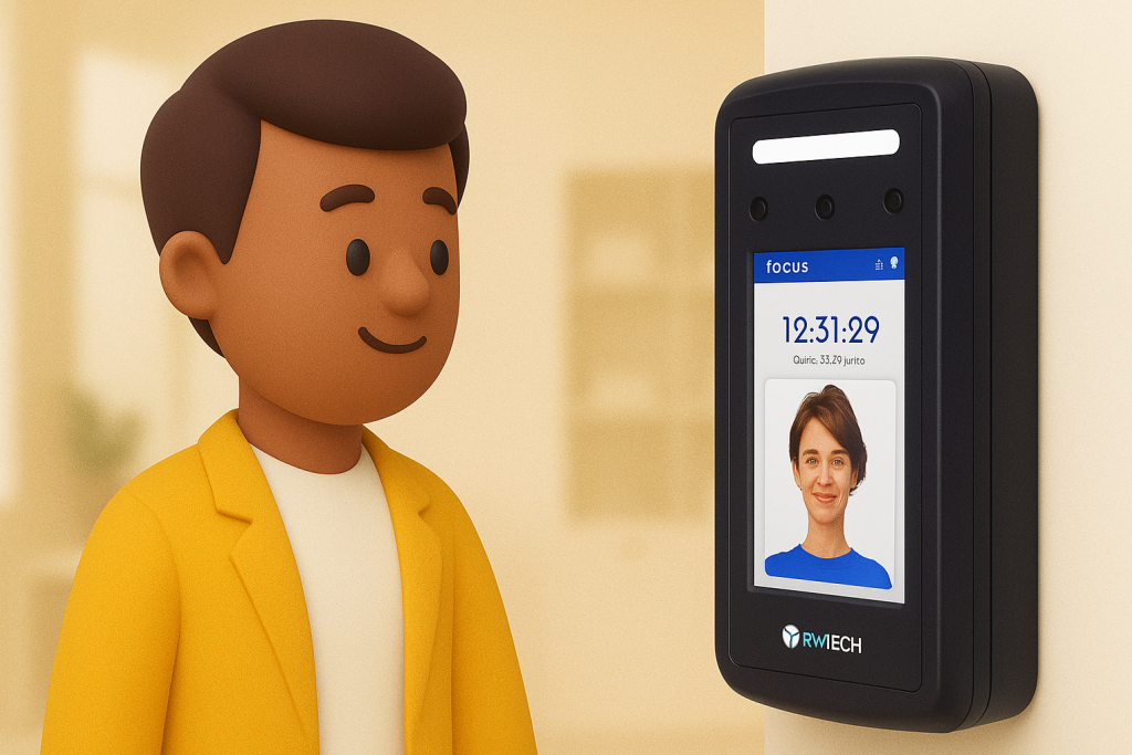 batendo ponto facial focus